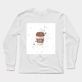 Coffee Addict Long Sleeve T-Shirt